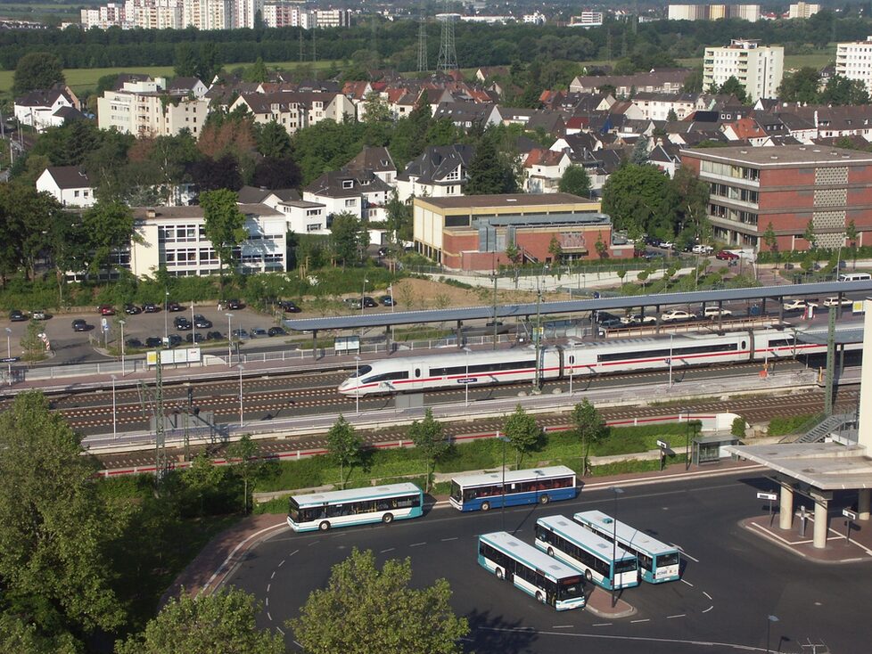 ICE- und Busbahnhof Siegburg