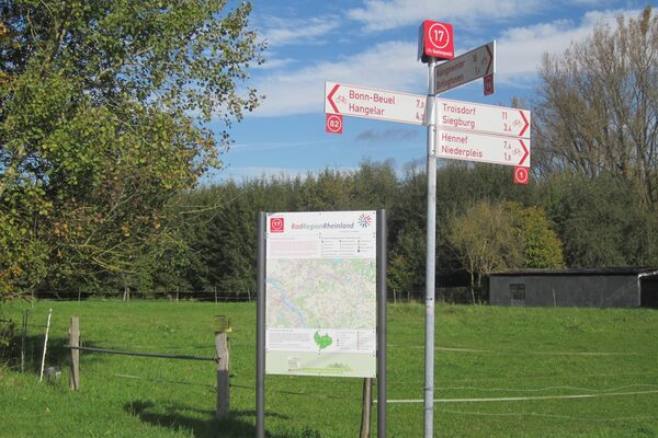 Knotenpunktbeschilderung Radwege