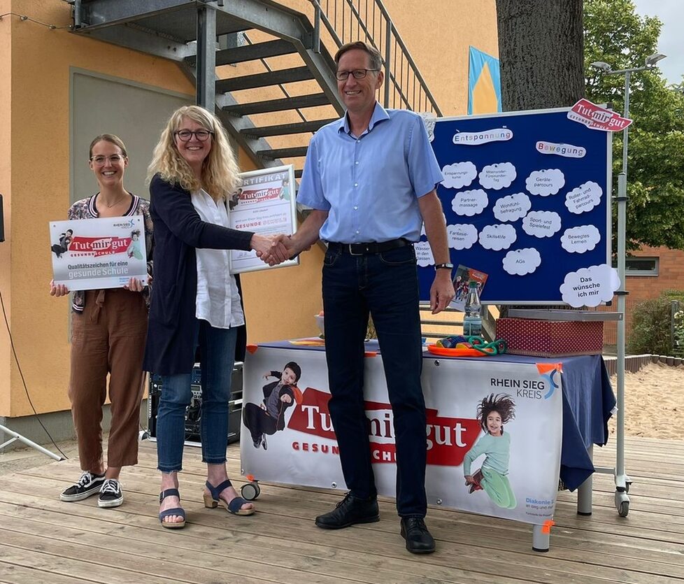 Foto Zertifizierung Kath. Grundschule Niederkassel-Lülsdorf