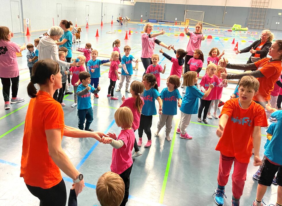 miniFit Aktion der Sportjugend Rhein-Sieg