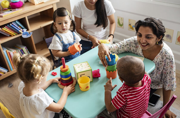 Spielen im Kindergarten