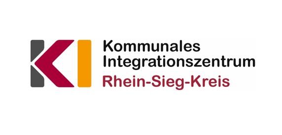 Logo des Kommunalen Integrationszentrums des Rhein-Sieg-Kreises.