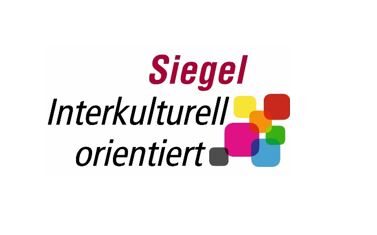 Logo des Siegels interkulturell orientiert.