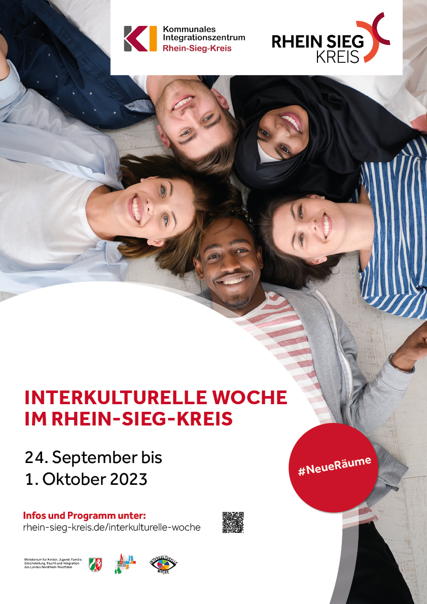 Plakat der interkulturellen Woche 2023