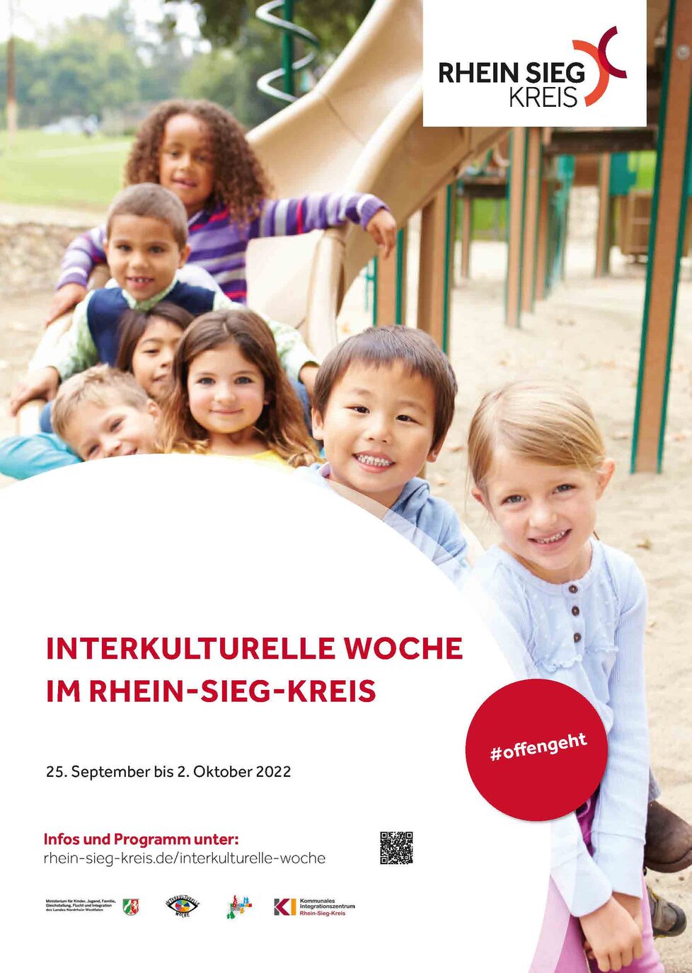 Plakat der Interkulturellen Woche im Rhein-Sieg-Kreis 2022