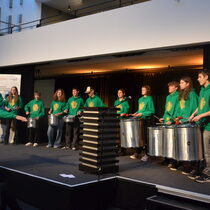 „San Agostinho Samba Band“ aus dem Rhein-Sieg-Gymnasium