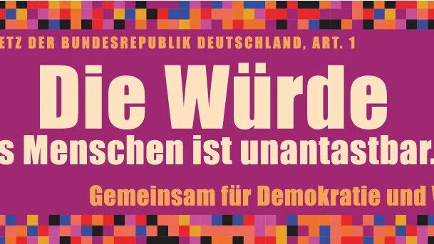 Die Würde des Menschens ist unantastbar.