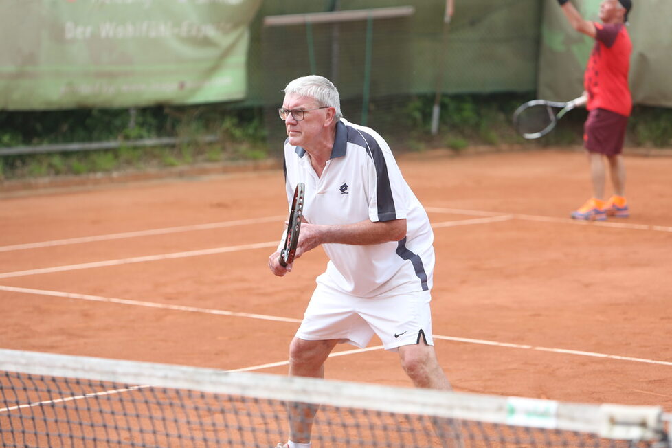 Der Landrat ist ein begeisterter Tennisspieler