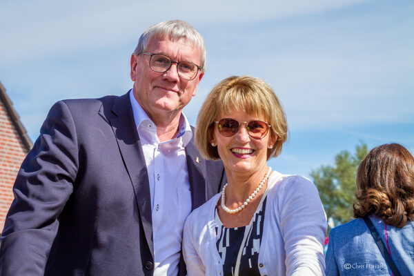 Landrat Sebastian Schuster und seine Ehefrau Margret