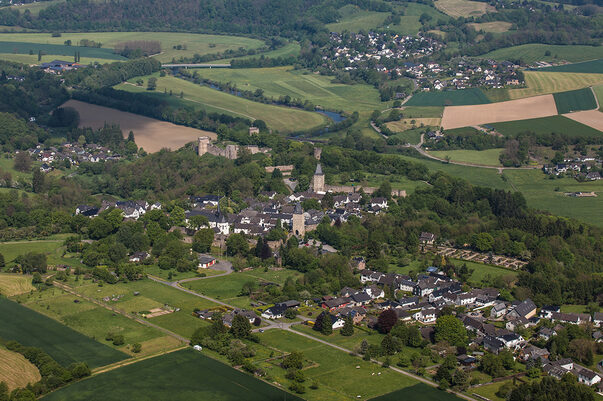 Die Stadt Blankenberg in Hennef