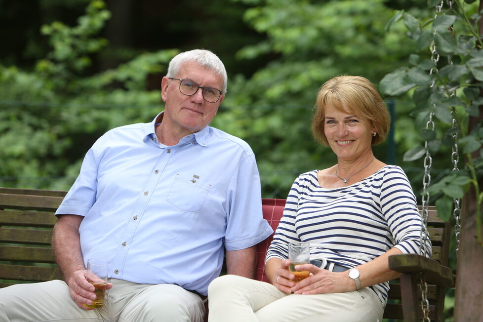 Mit seiner Ehefrau Margret lebt Landrat Schuster in Königswinter-Berghausen
