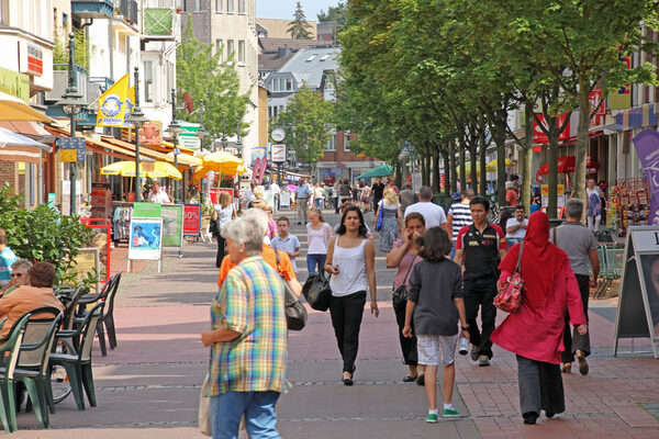 Fußgängerzone In Troisdorf