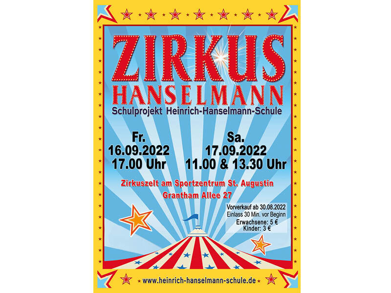 Zirkus Zappzarap an der Heinrich-Hanselmann-Schule