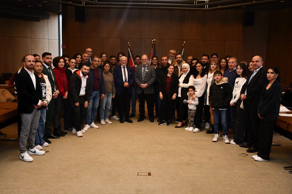Einbürgerung Gruppenfoto