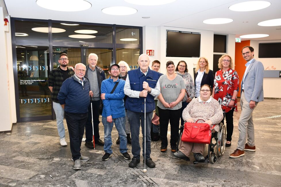Gruppenfoto des Inklusionsfachbeirates