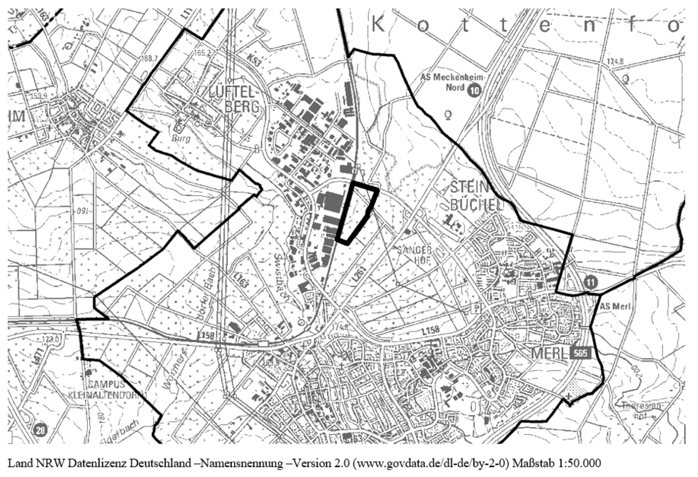 6. Änderung des Regionalplans Stadt Meckenheim