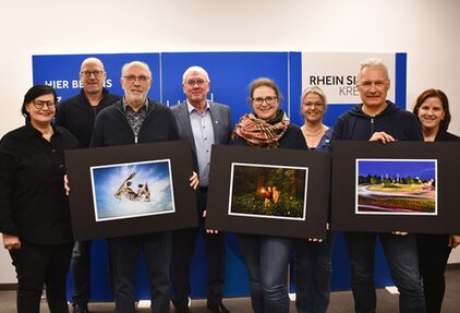 Siegerehrung des Fotowettbewerbs im Rhein-Sieg-Kreis