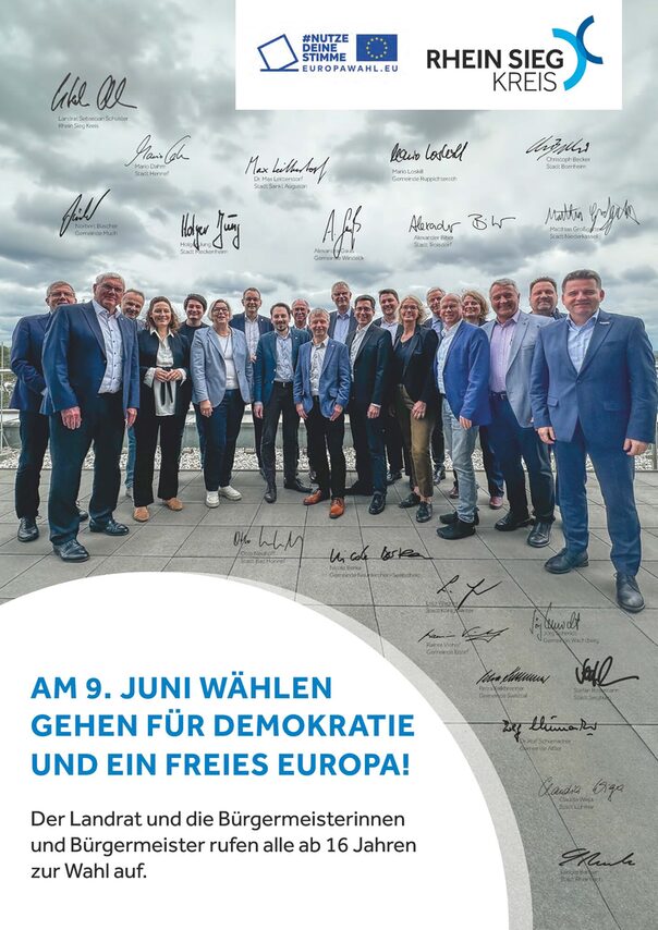 Am 9. Juni 2024 ist Europawahl
