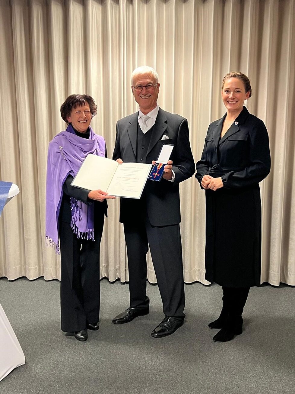 Verleihung des Bundesverdienstkreuzes